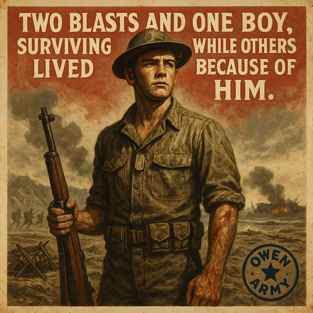 Medal of Honor Recipient Jacklyn Lucas Covered Two Grenades