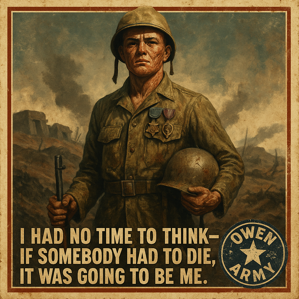 Teenage Marine Jacklyn Harold Lucas Smothered Two Grenades at Iwo Jima