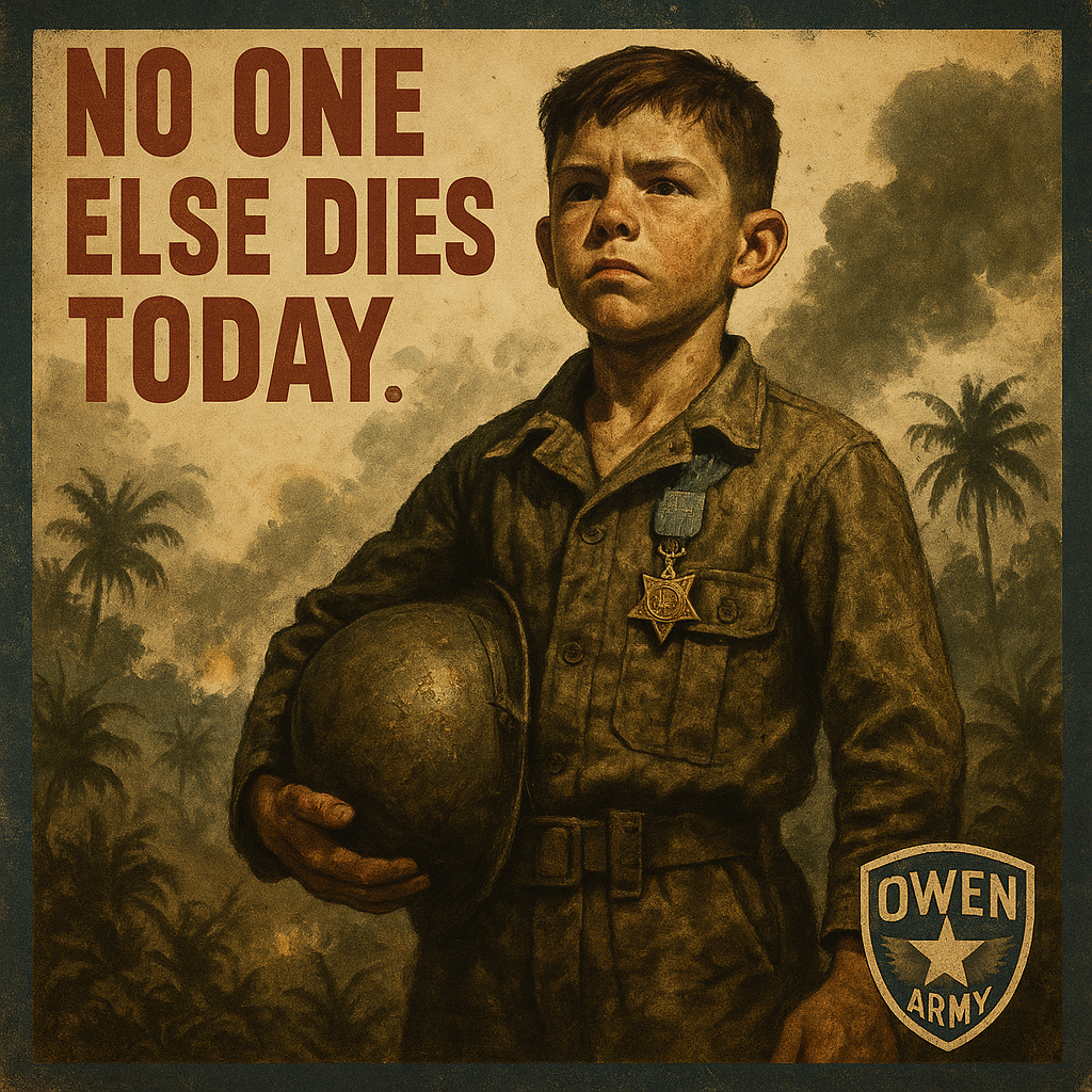 Jacklyn Lucas, Young Marine and Medal of Honor Recipient at Peleliu