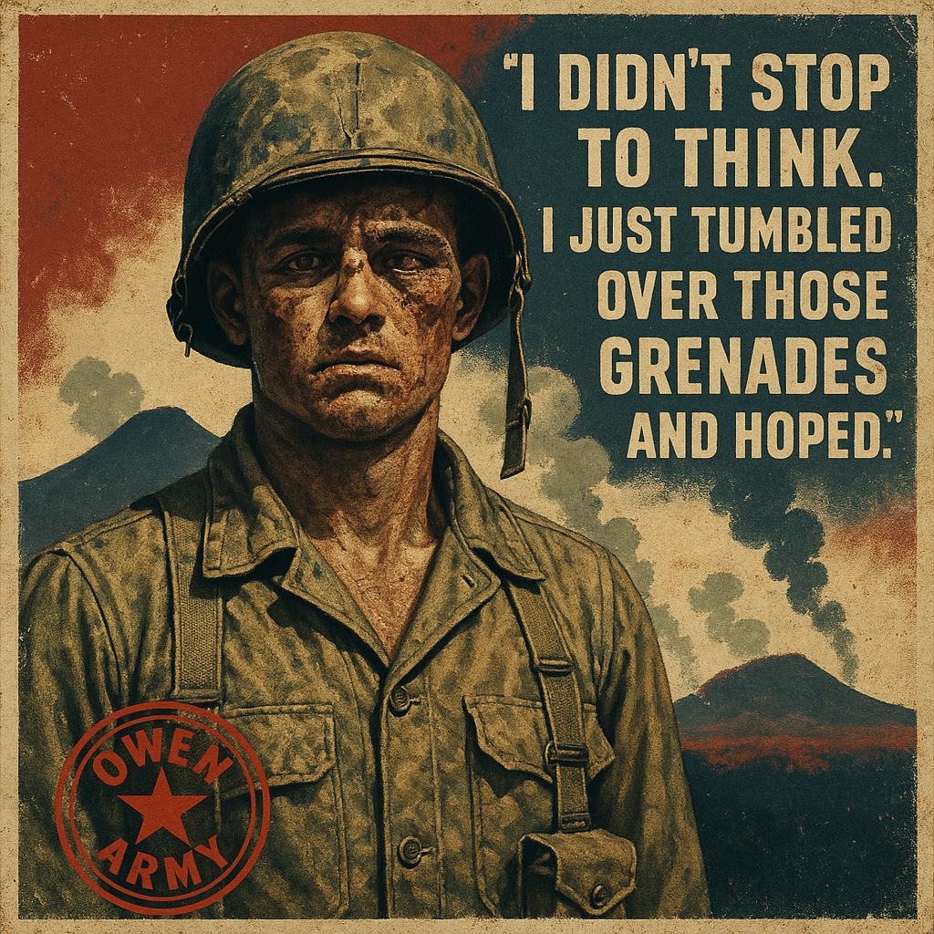 Jack Lucas at Iwo Jima became the youngest Medal of Honor Marine