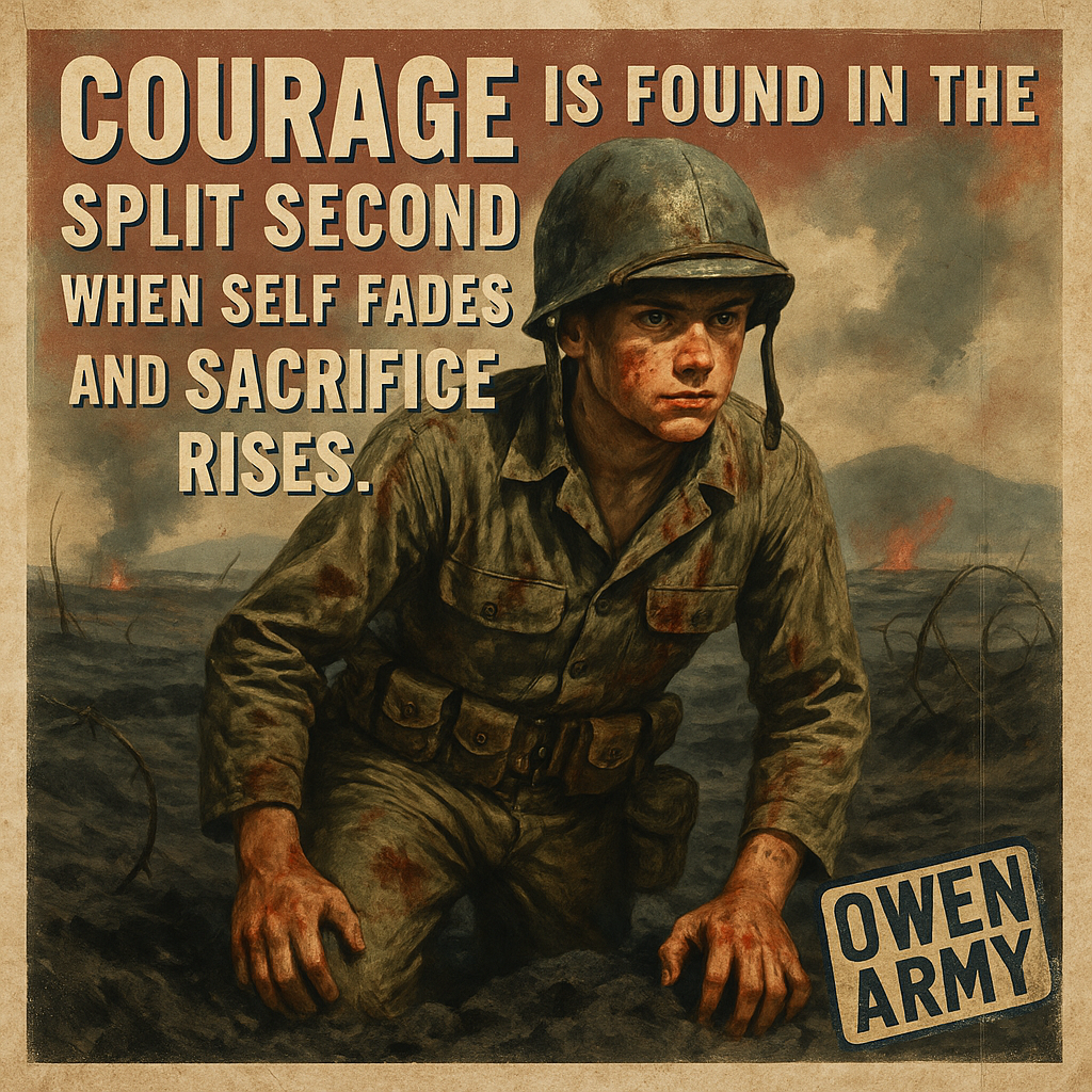 Jacklyn Lucas at 15 Shielded Marines from Two Grenades on Iwo Jima