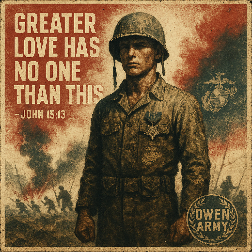 Jack Lucas at Iwo Jima, Sixteen-Year-Old Medal of Honor Recipient