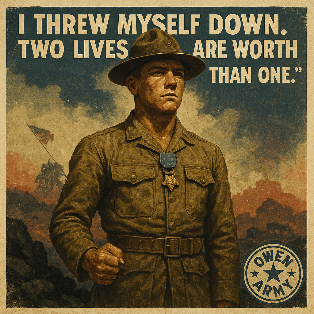 Iwo Jima Hero Jacklyn Harold Lucas Who Shielded Fellow Marines