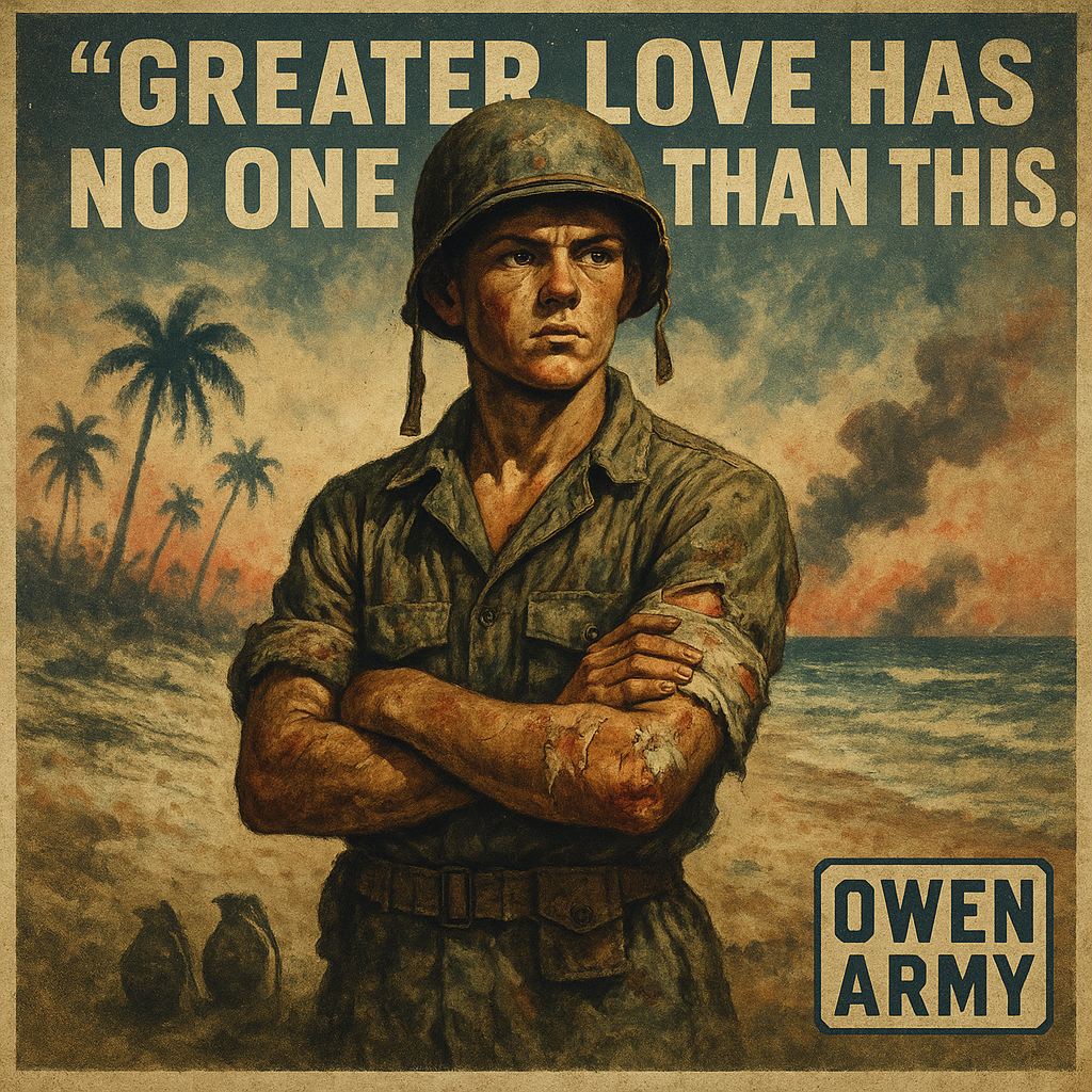 Jacklyn Harold Lucas, Teen Marine at Tarawa Who Smothered Grenades