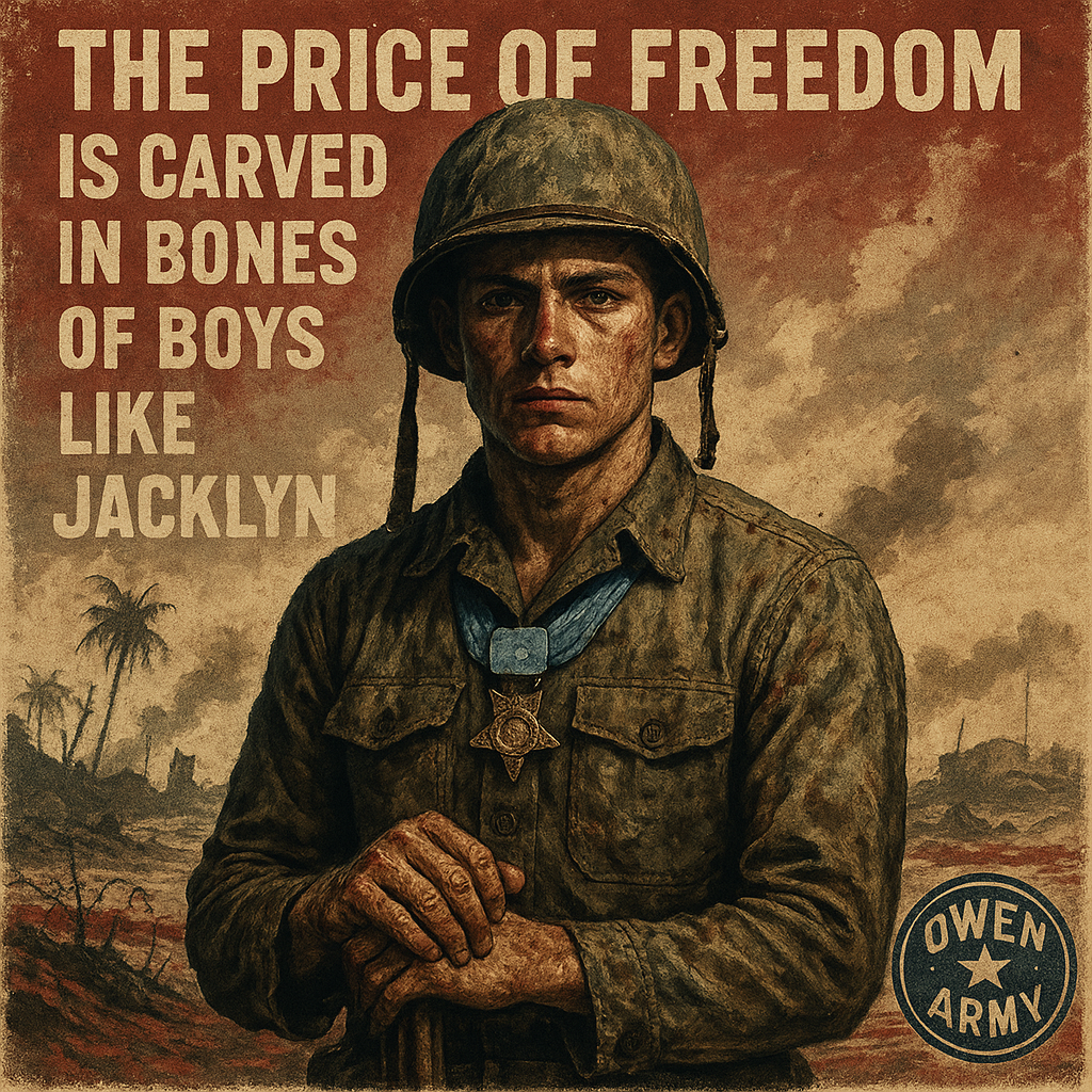 Jacklyn Harold Lucas Youngest Marine in WWII to Receive Medal of Honor
