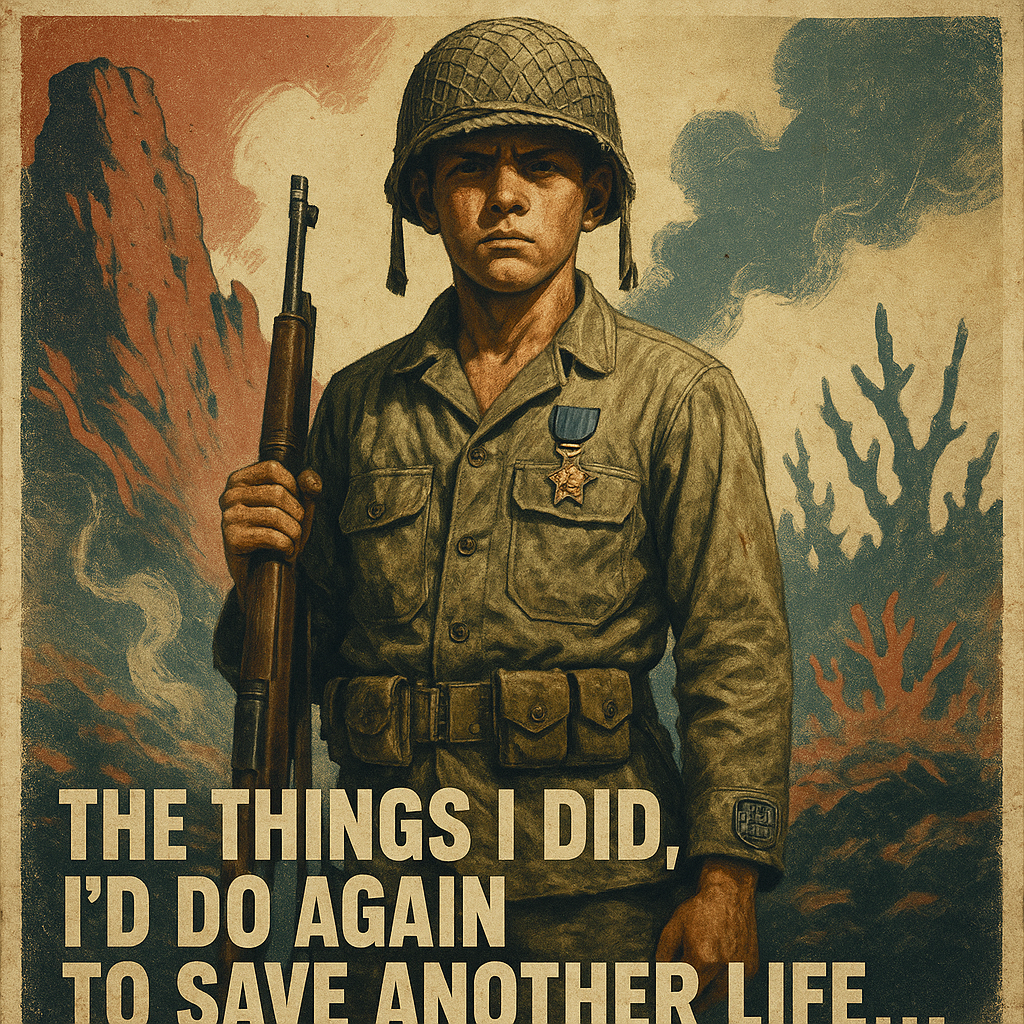 Jacklyn Harold Lucas, the youngest Marine to earn the Medal of Honor
