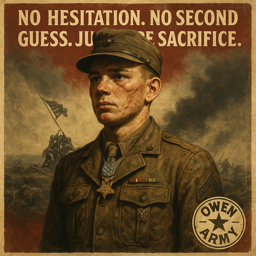 Jacklyn Lucas, 17-year-old Marine Who Smothered Grenades at Iwo Jima