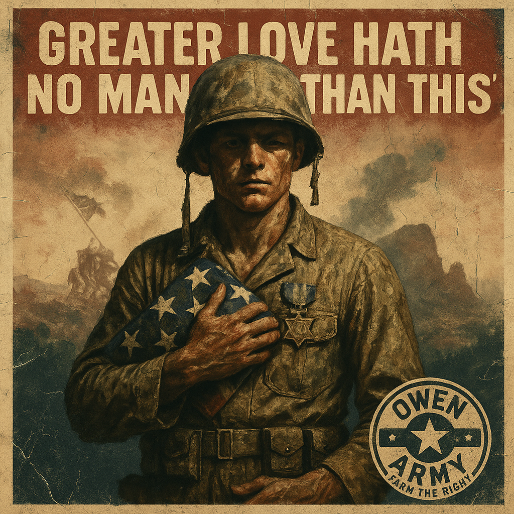 Jack Lucas, youngest Marine to receive the Medal of Honor at Iwo Jima