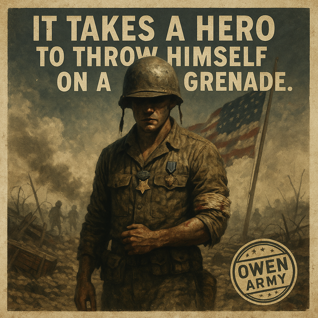 Jacklyn Lucas, 17, Smothered Two Grenades to Save Fellow Marines