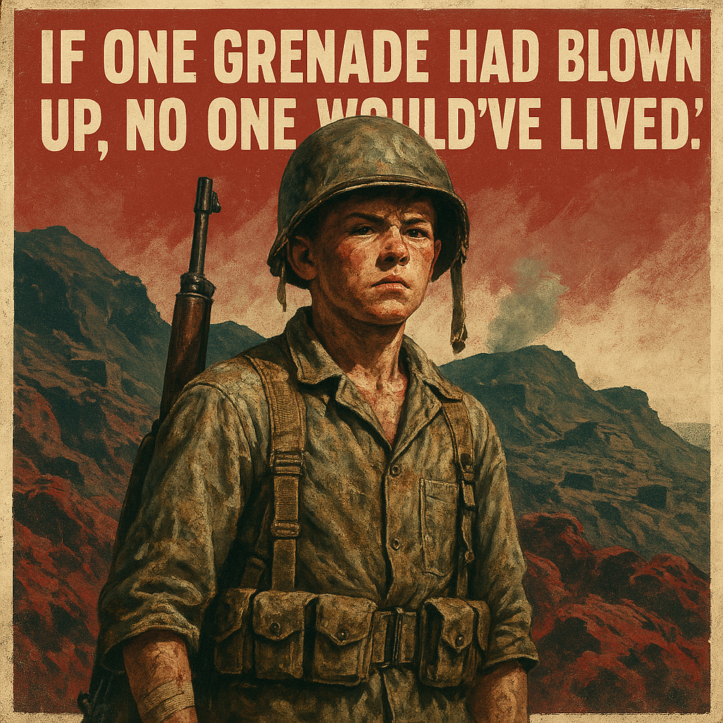 Jacklyn Lucas, 17, Iwo Jima Marine and Medal of Honor Recipient