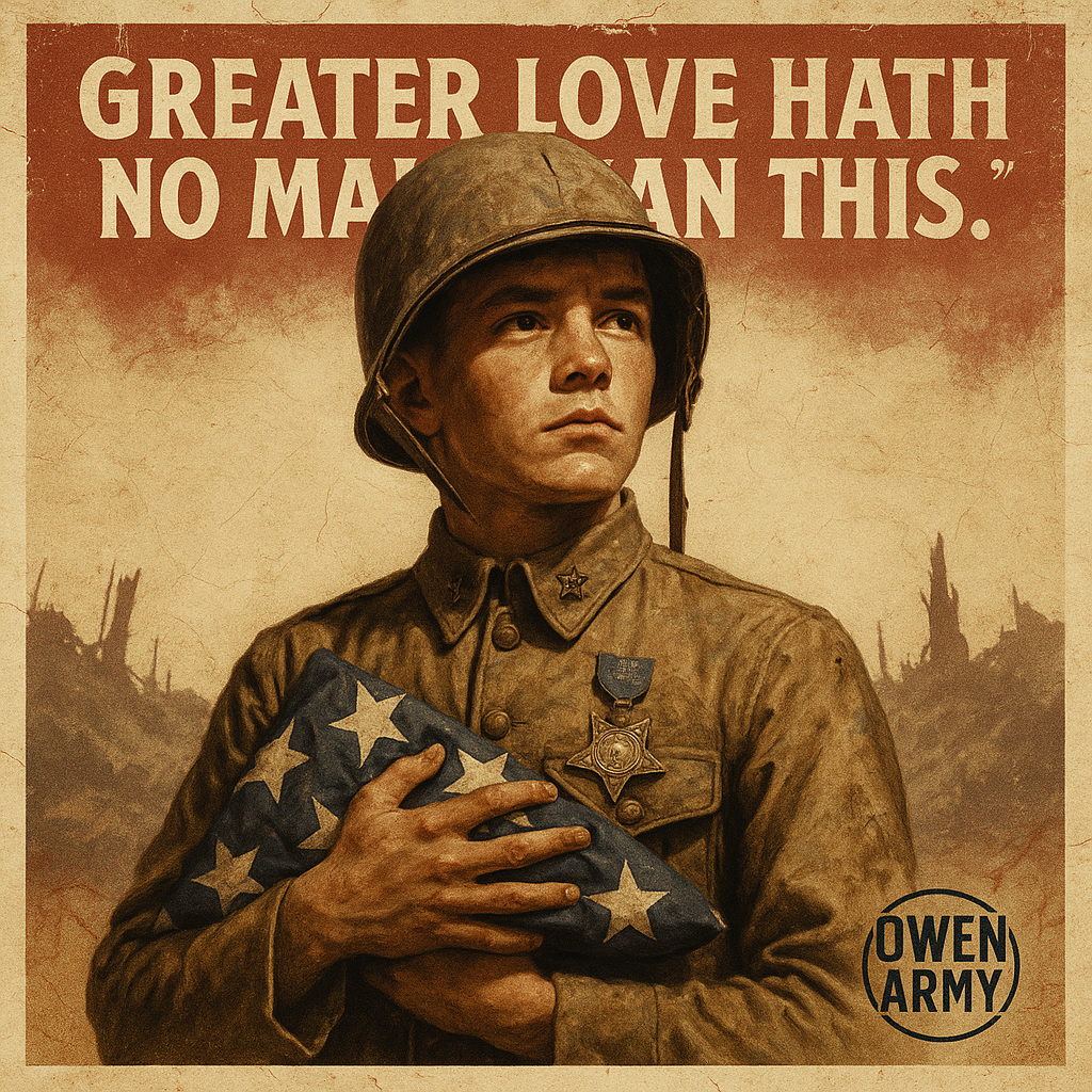Youngest WWII Marine to Earn Medal of Honor After Shielding Comrades