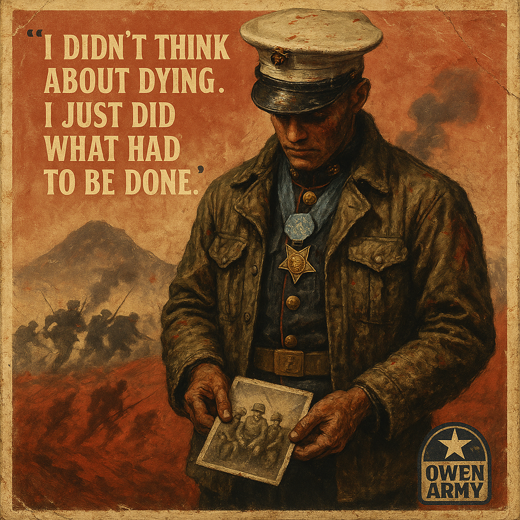 Jacklyn Lucas Threw Himself on Two Grenades at Iwo Jima