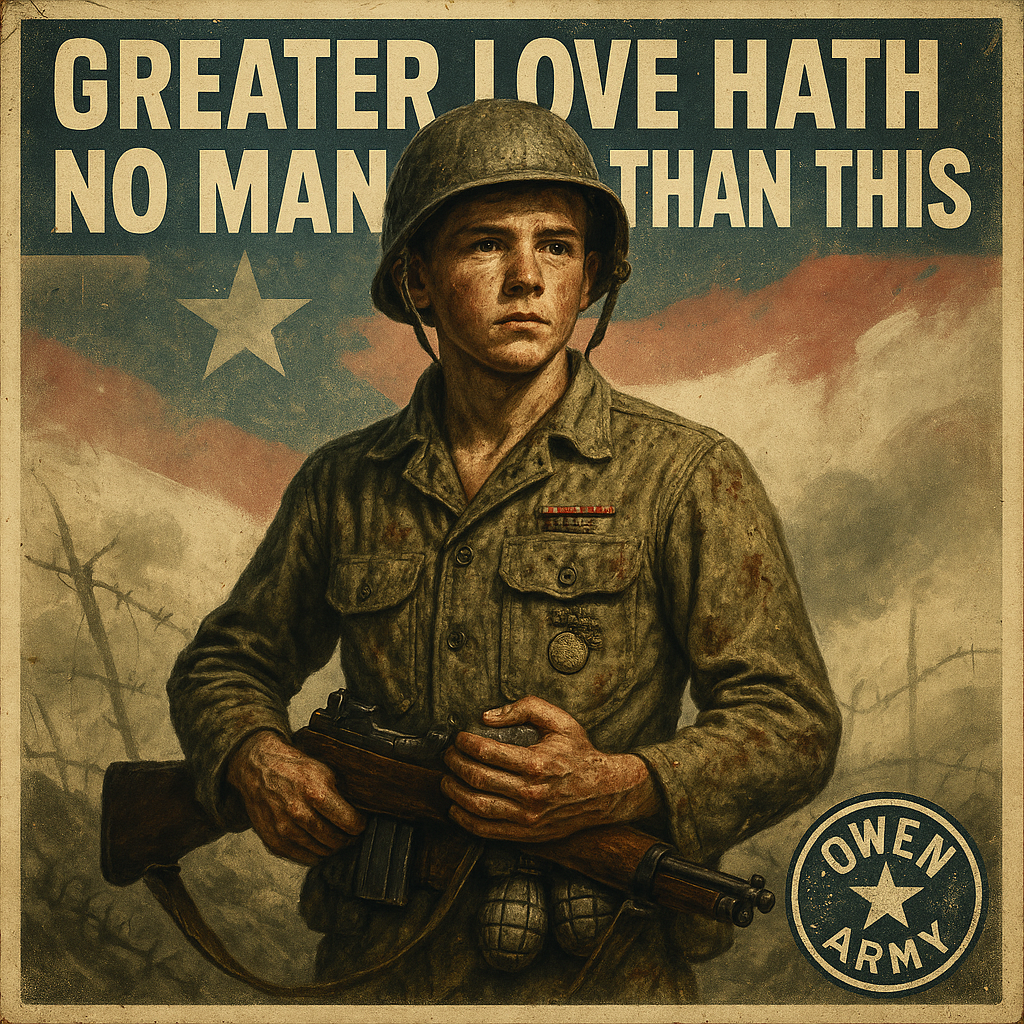 Jacklyn Lucas 17-Year-Old Who Threw Himself on Grenades at Tarawa