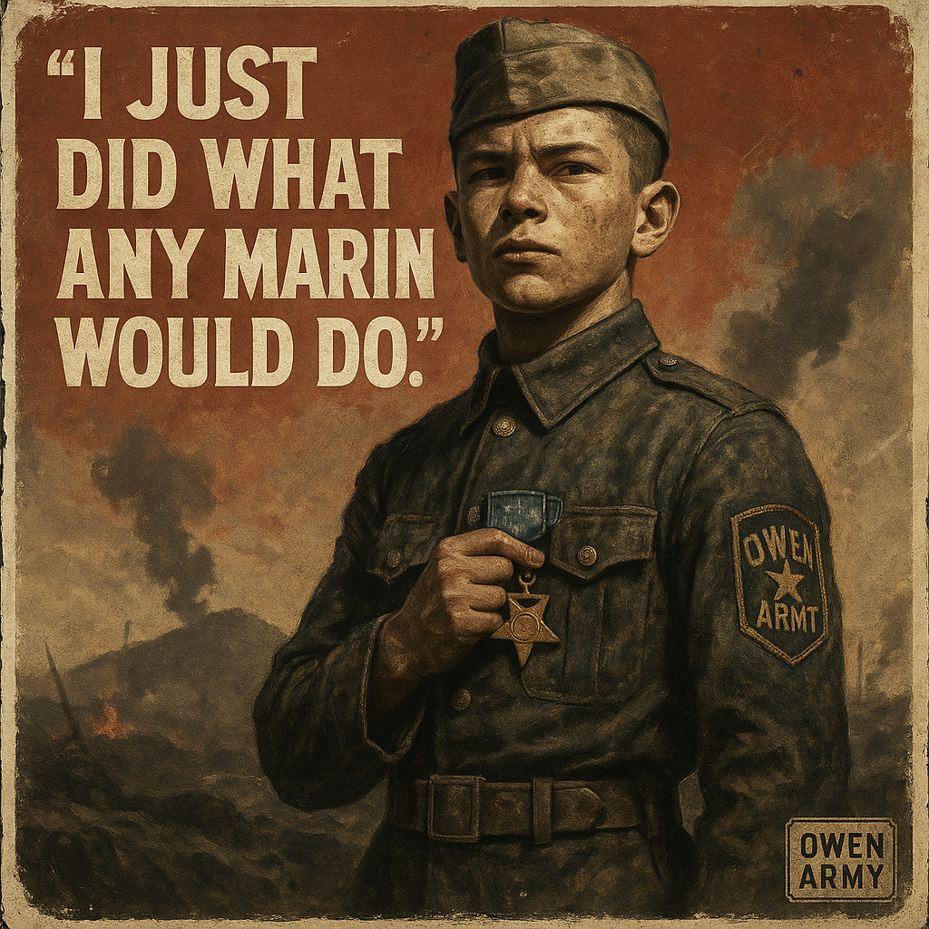 Teenage Marine Jacklyn Lucas Saved 17 Lives at Iwo Jima