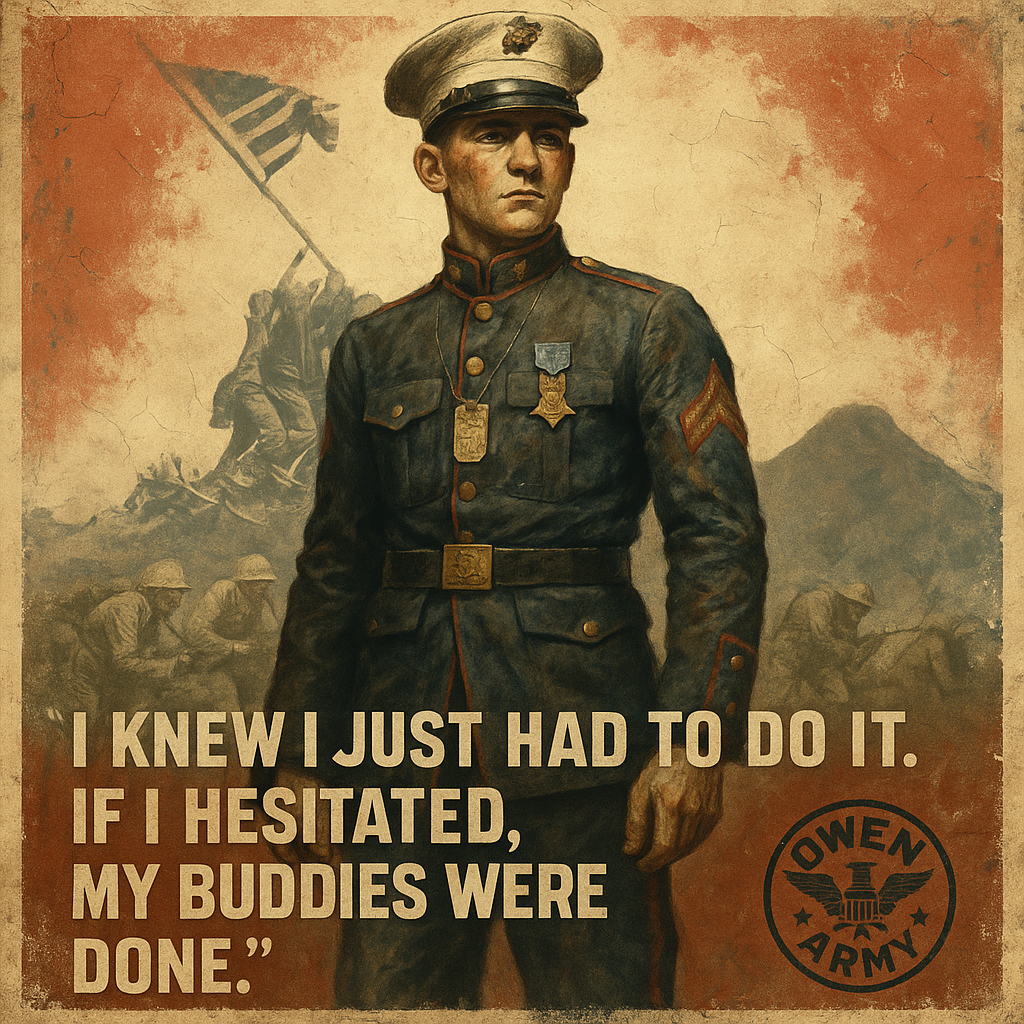 Jacklyn Harold Lucas Saved Marines and Earned the Medal of Honor