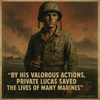 Jacklyn Harold Lucas, the teen Marine who survived two grenades