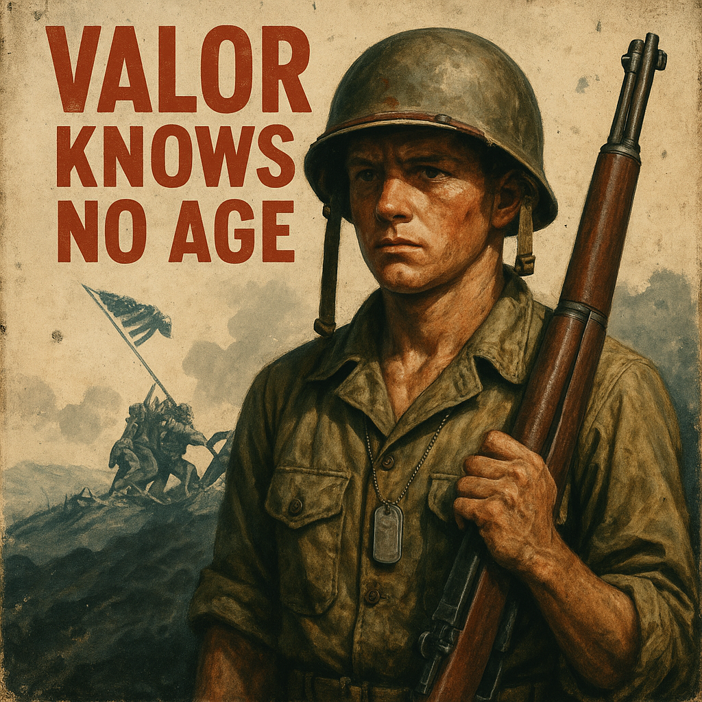 Jacklyn Harold Lucas, 14-Year-Old Medal of Honor Recipient at Iwo Jima