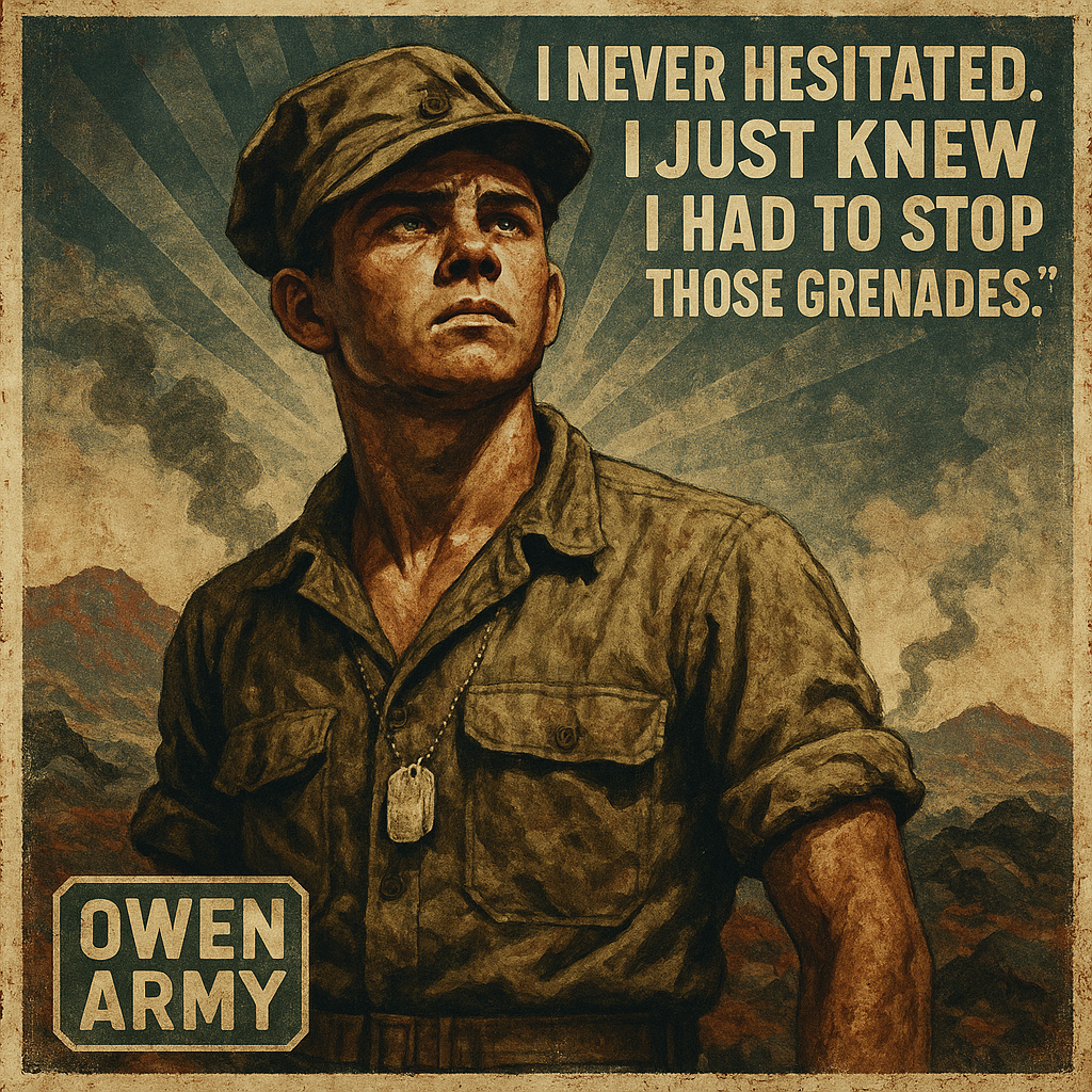 Jacklyn Lucas Iwo Jima Medal of Honor Recipient Who Covered Grenades