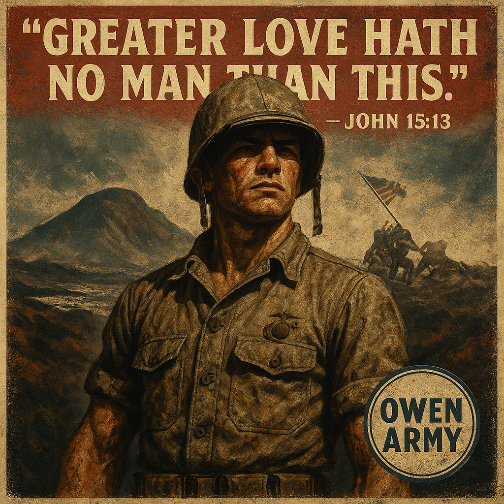 Jacklyn Lucas Medal of Honor Recipient at Iwo Jima, Age 17