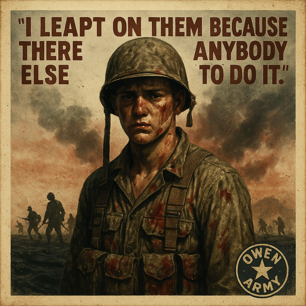 Harold Lucas, 17, Medal of Honor Marine Who Saved Lives at Iwo Jima