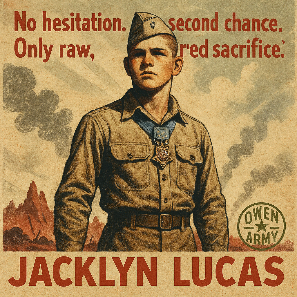 Jacklyn Lucas the Teen Marine Who Threw Himself on Two Grenades