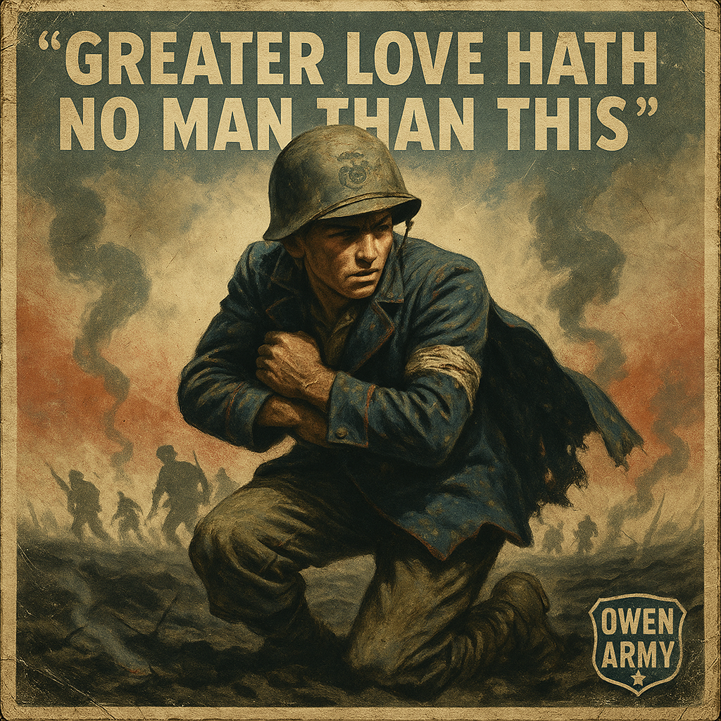 Jacklyn Harold Lucas 17-Year-Old Marine at Iwo Jima Who Saved Lives