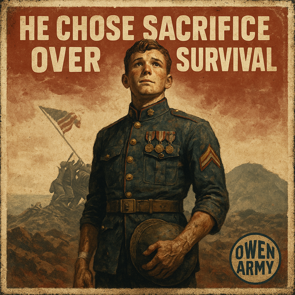 Jack Lucas, Young Marine and Medal of Honor Recipient at Iwo Jima