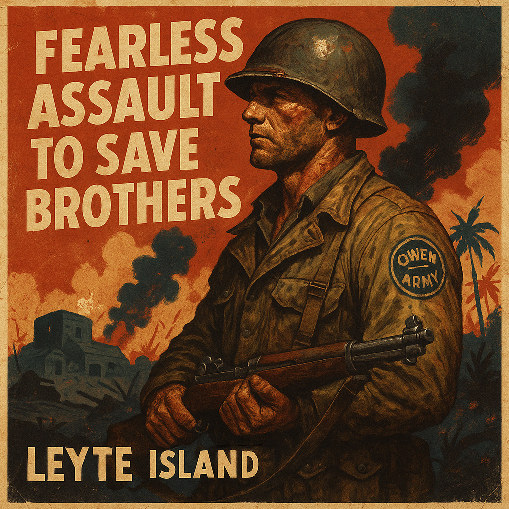 James E. Robinson Jr. Awarded Medal of Honor at Leyte for Valor