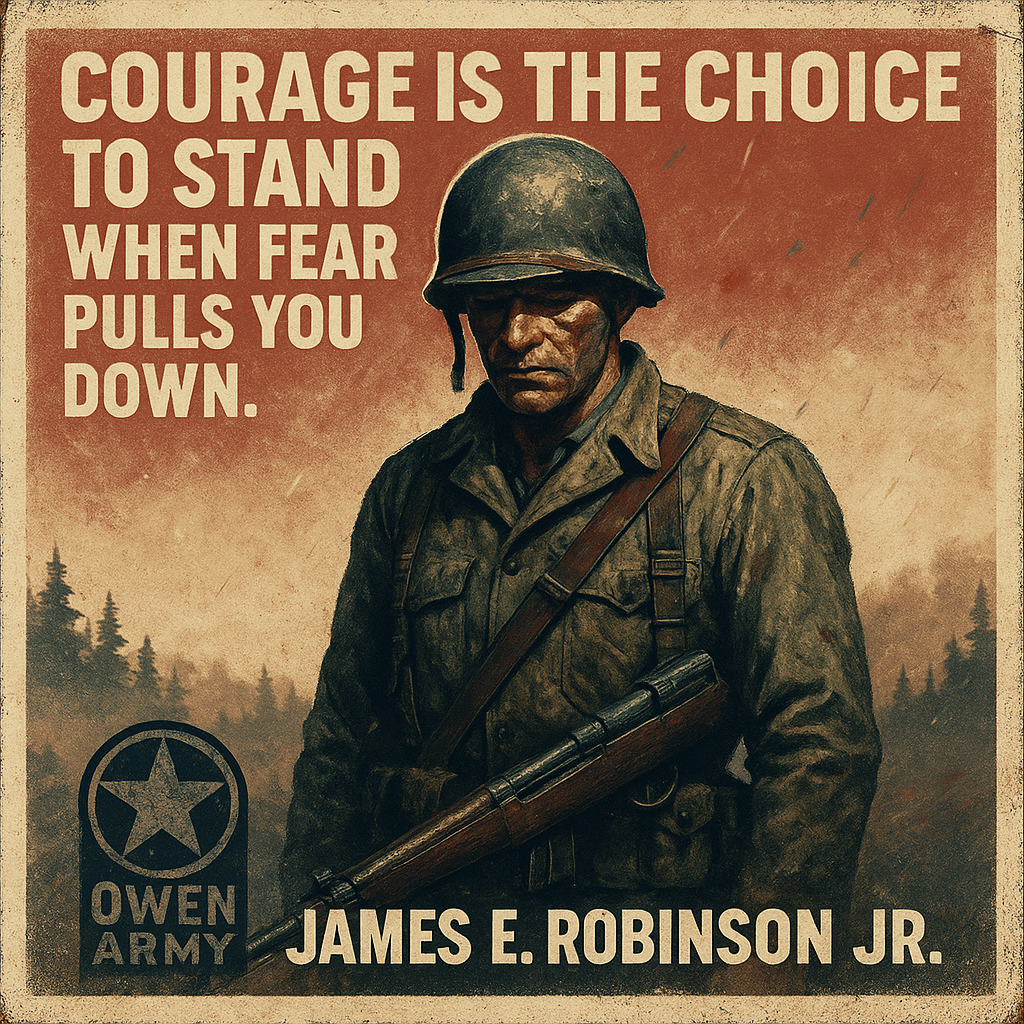 James E. Robinson Jr. Medal of Honor hero at Achain, France 1944