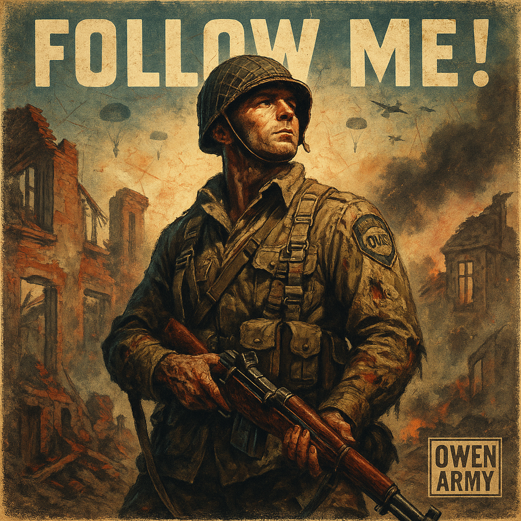 James E. Robinson Jr. Medal of Honor recipient at Nijmegen 1944