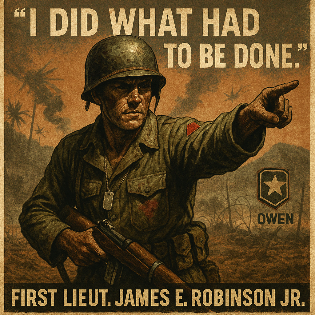 James E. Robinson Jr. and the Medal of Honor at Munda Point