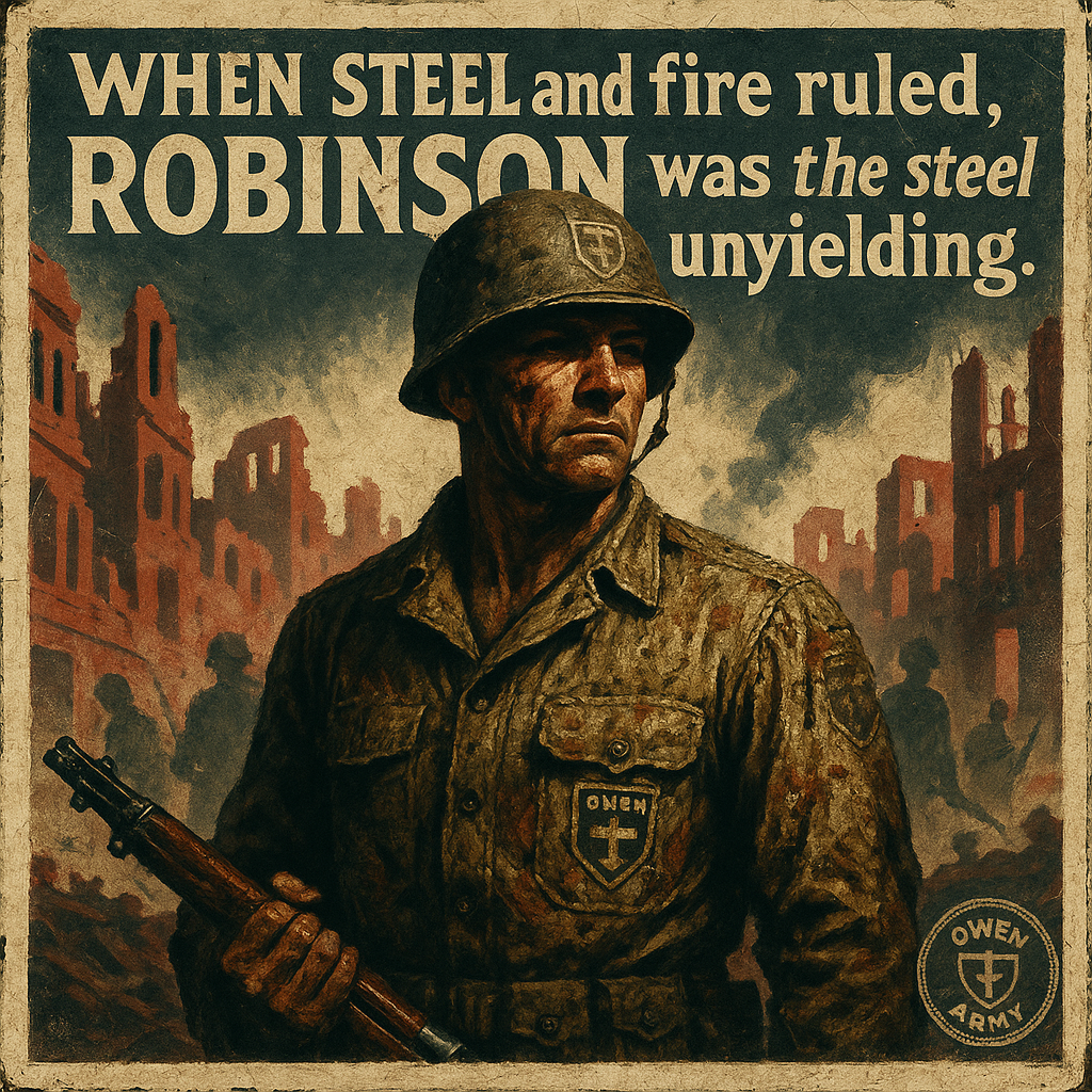 James E. Robinson Jr., Medal of Honor Hero in Manila, 1945