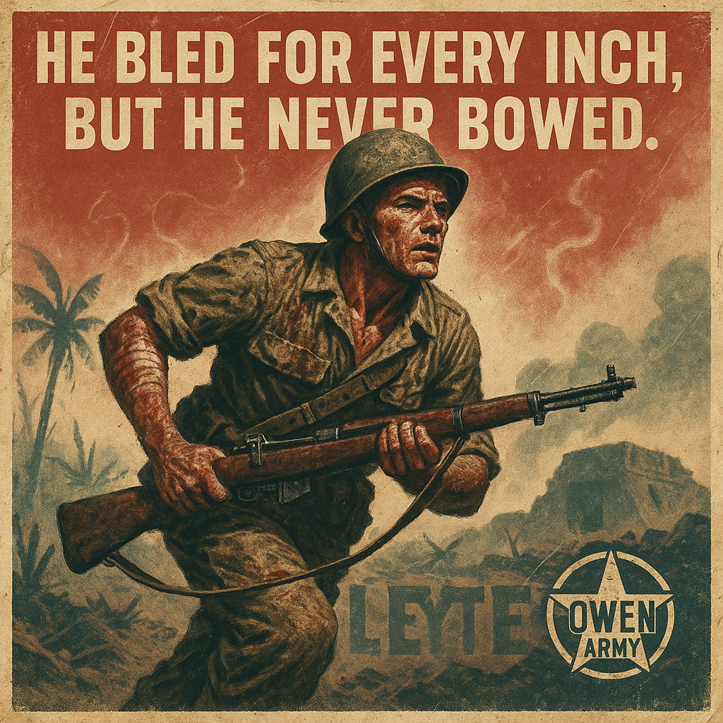 James E. Robinson Jr. Medal of Honor recipient at Leyte 1944