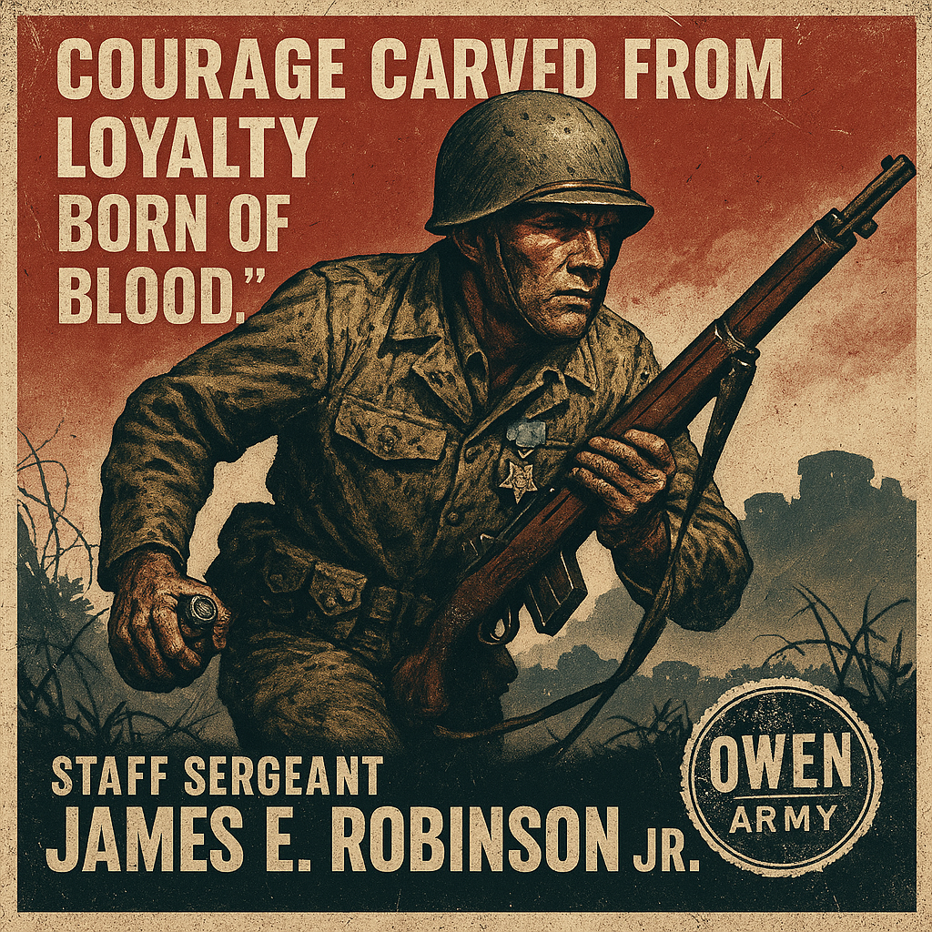 James E. Robinson Jr., Medal of Honor Hero on Leyte Ridge