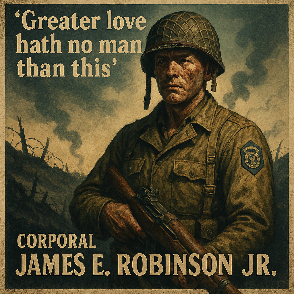 James E. Robinson Jr.'s bravery that earned the Medal of Honor