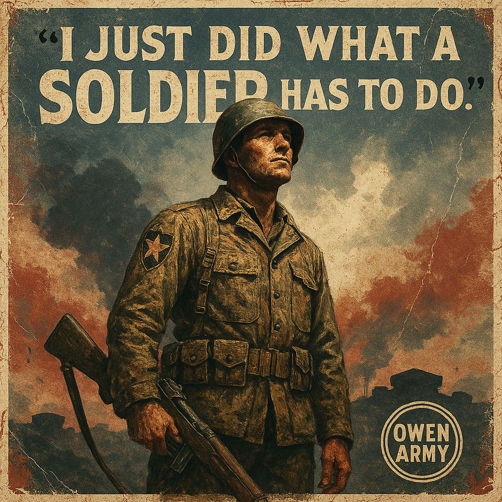 James E. Robinson Jr. charges Crucifix Hill in WWII valor