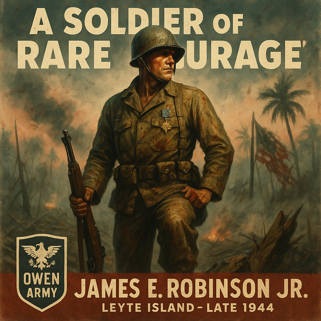 James E. Robinson Jr. Awarded Medal of Honor for Leyte Valor
