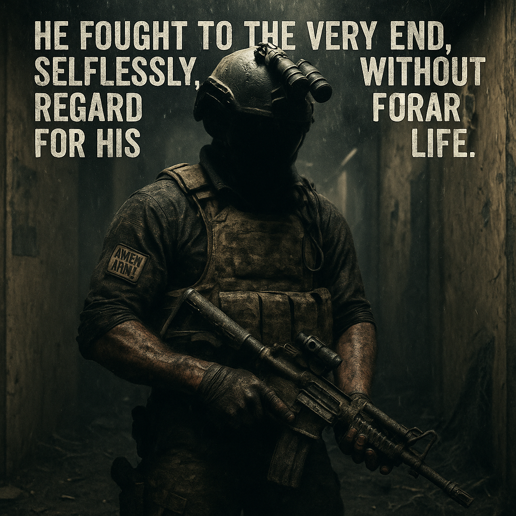 John Chapman Medal of Honor recipient for valor at Takur Ghar