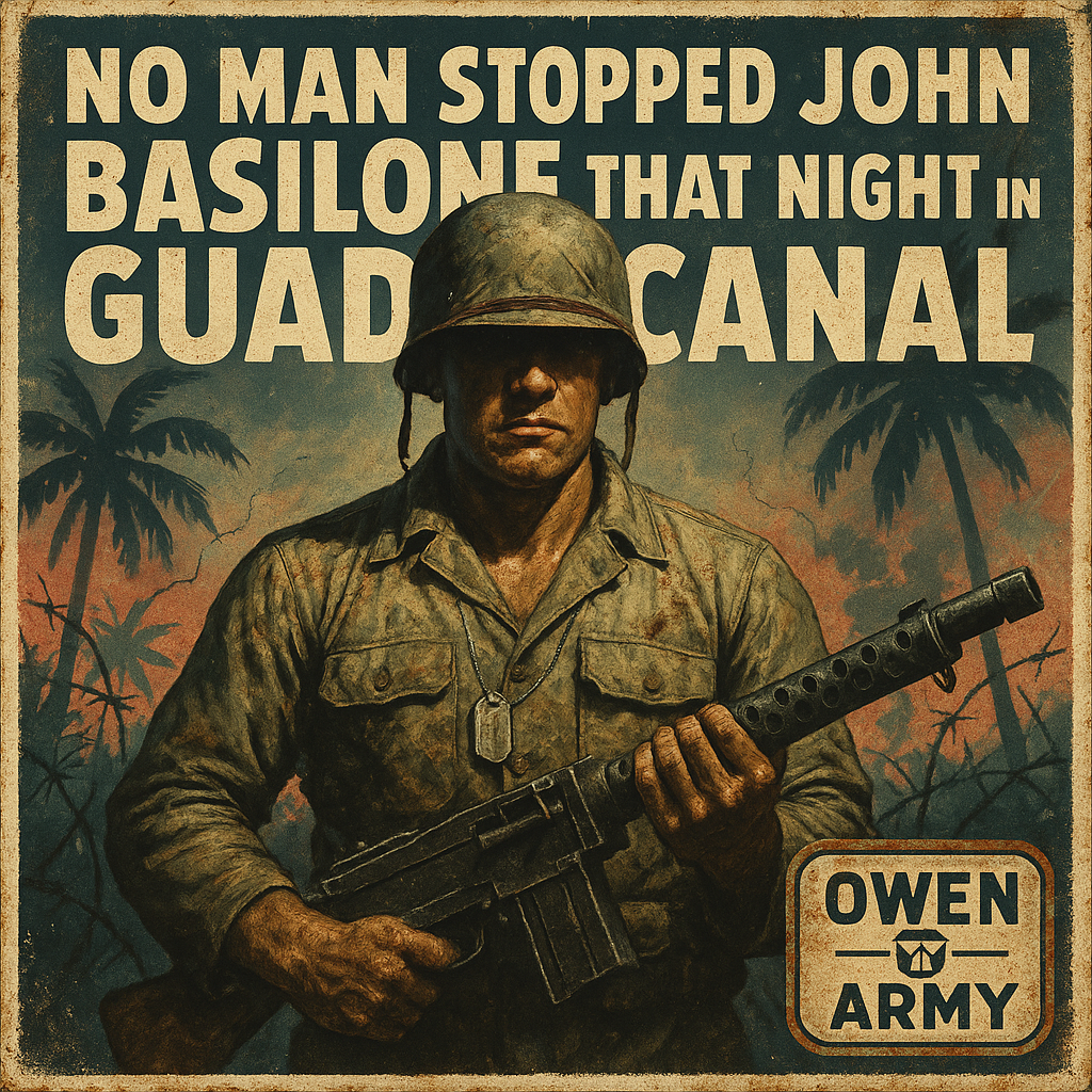 John Basilone, Guadalcanal Marine and Medal of Honor Recipient