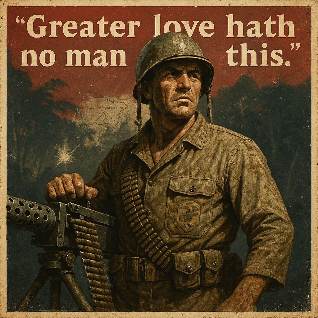 John Basilone, Medal of Honor Marine at Guadalcanal and Iwo Jima
