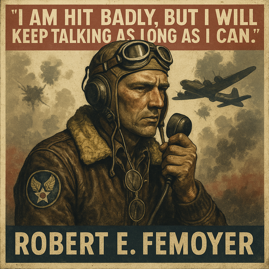 Robert E. Femoyer Medal of Honor Navigator Whose Radio Saved Lives