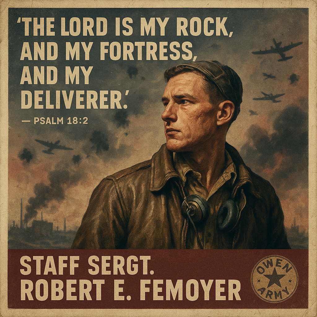 Robert E. Femoyer, WWII Medal of Honor B-17 Radio Operator