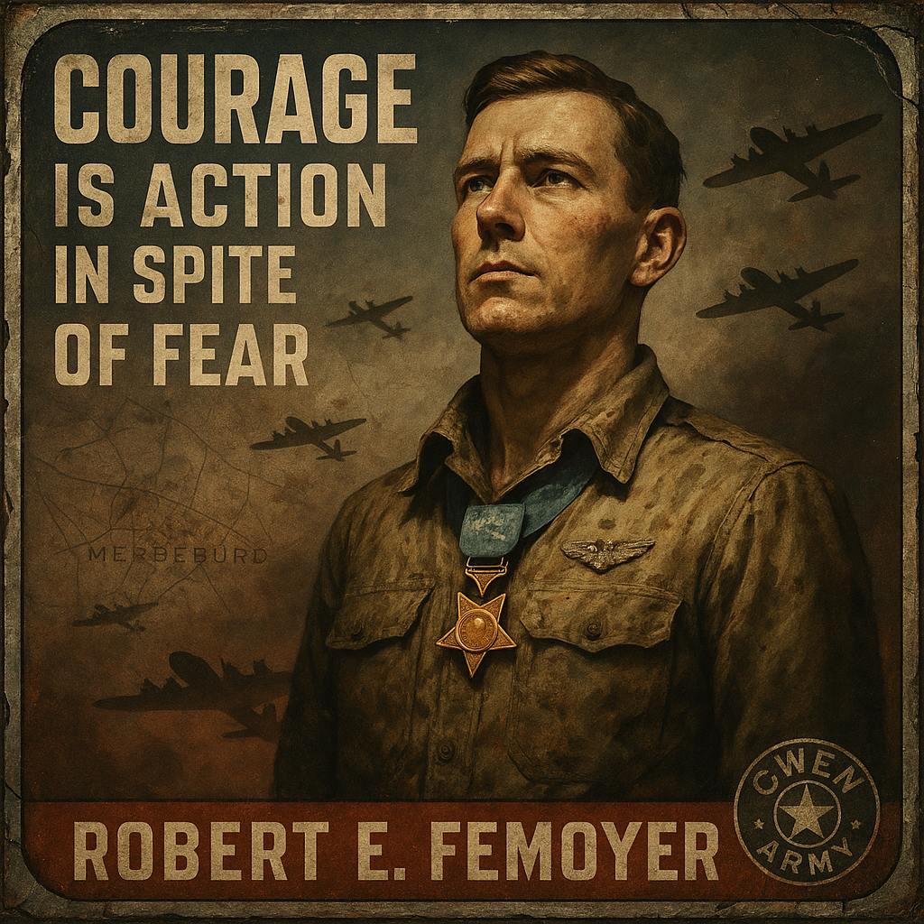 WWII B-17 Navigator Robert E. Femoyer's Medal of Honor Sacrifice
