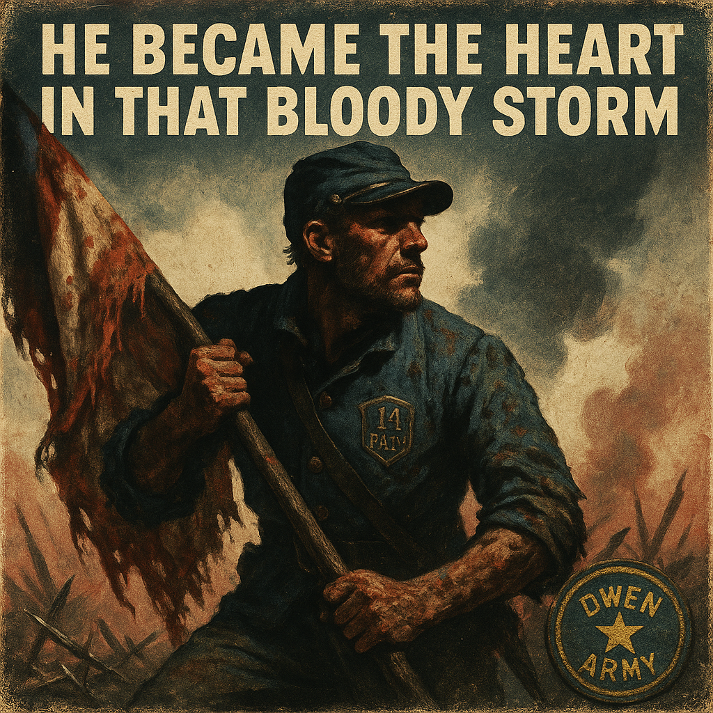 Robert J. Patterson Carried the Colors at Second Battle of Bull Run