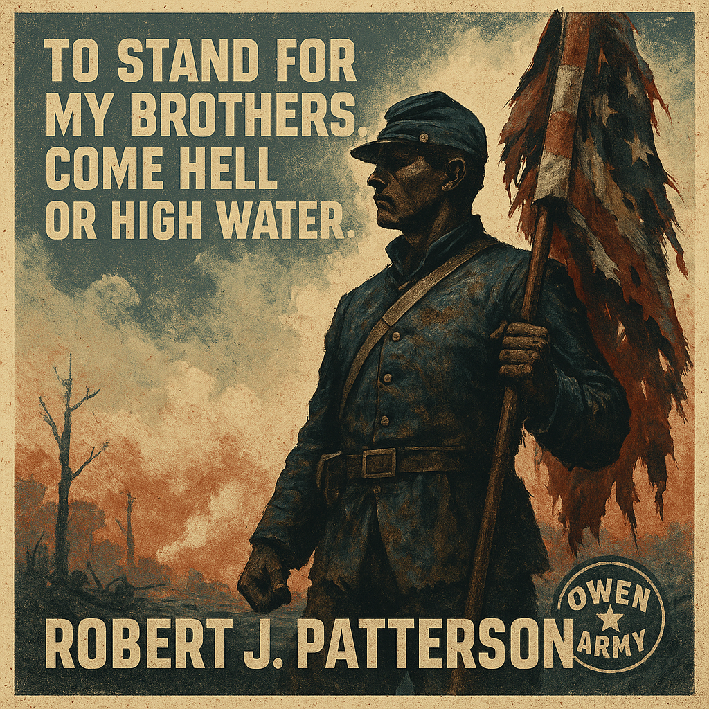 Robert J. Patterson Seized the Colors at Five Forks