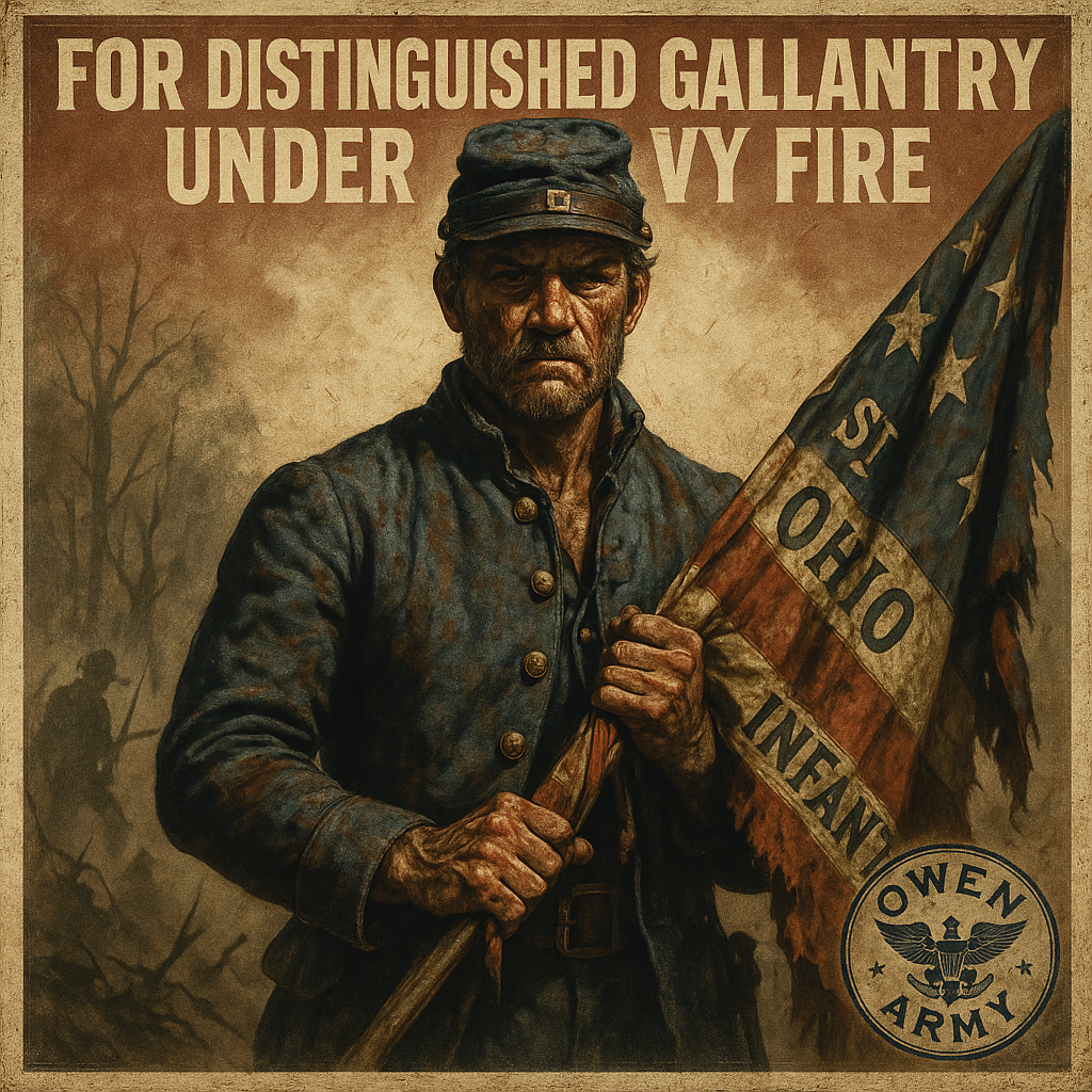 Robert J. Patterson at Shiloh Saved the 1st Ohio Regiment