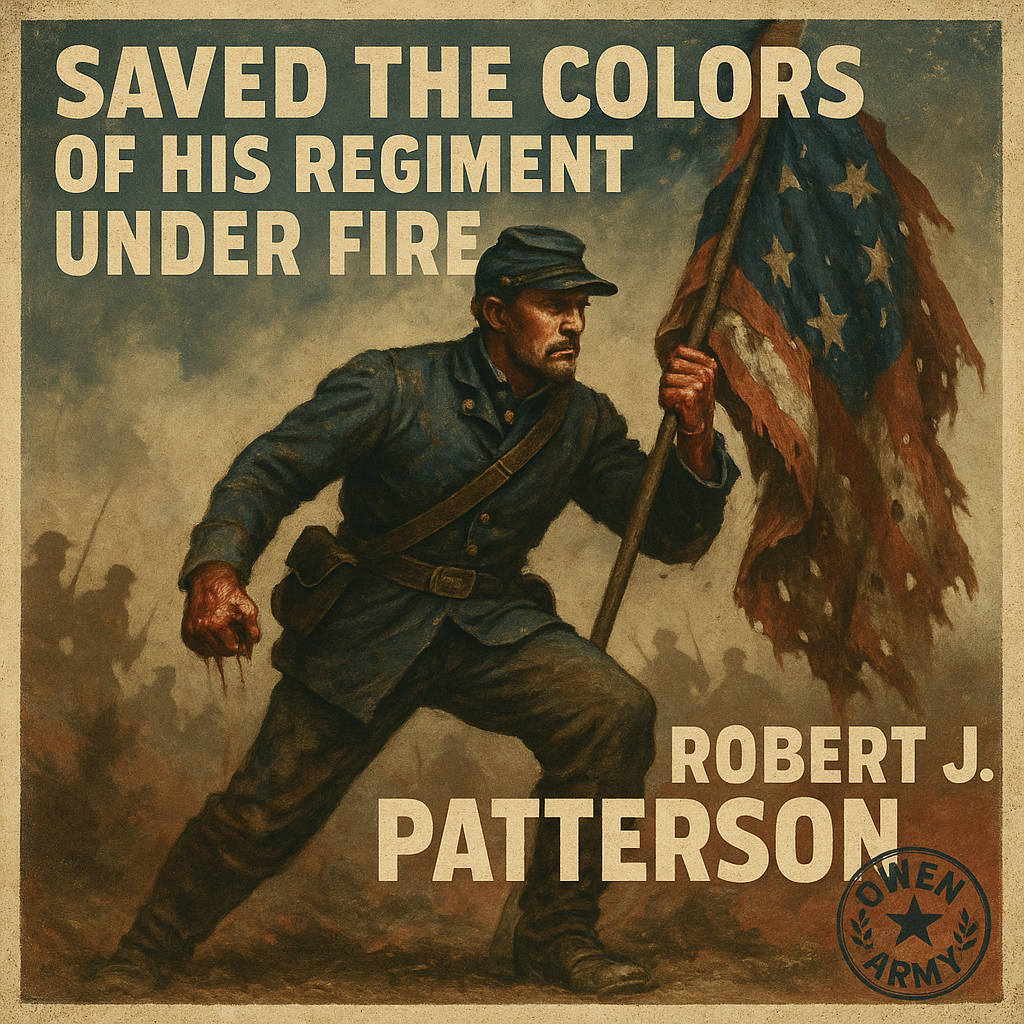 Robert J. Patterson Saved the Colors at Cedar Creek