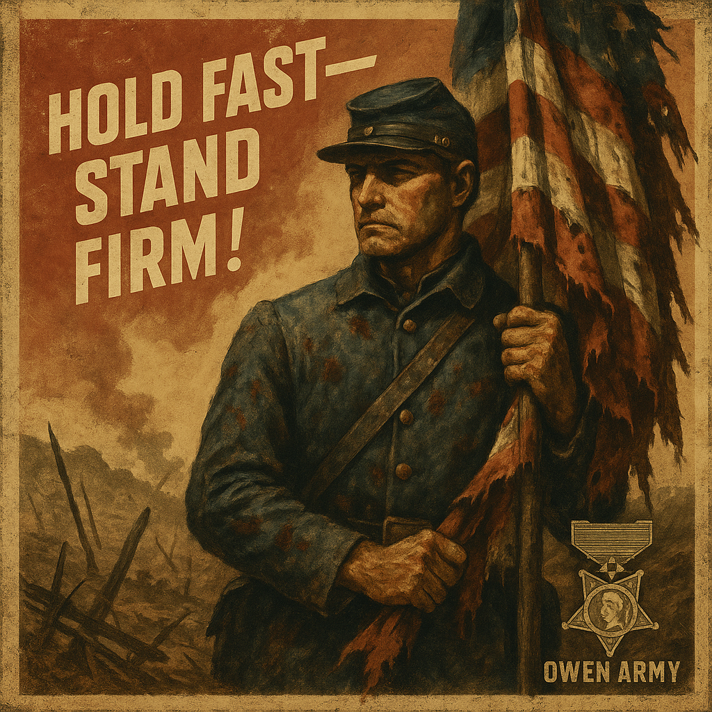 Robert J. Patterson's Medal of Honor for 45th Pennsylvania