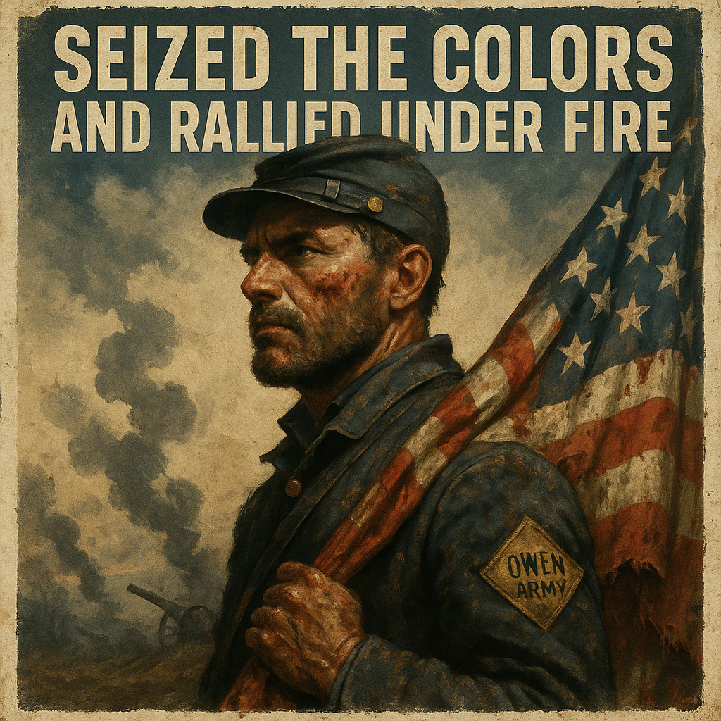 How Robert J. Patterson Seized the Colors at Cedar Creek