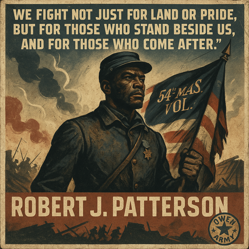 Robert J. Patterson's Valor at Fort Wagner with the 54th
